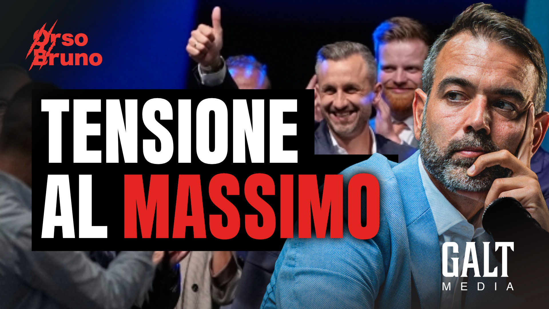 Orso Bruno Francesco Borgonovo tensione al massimo