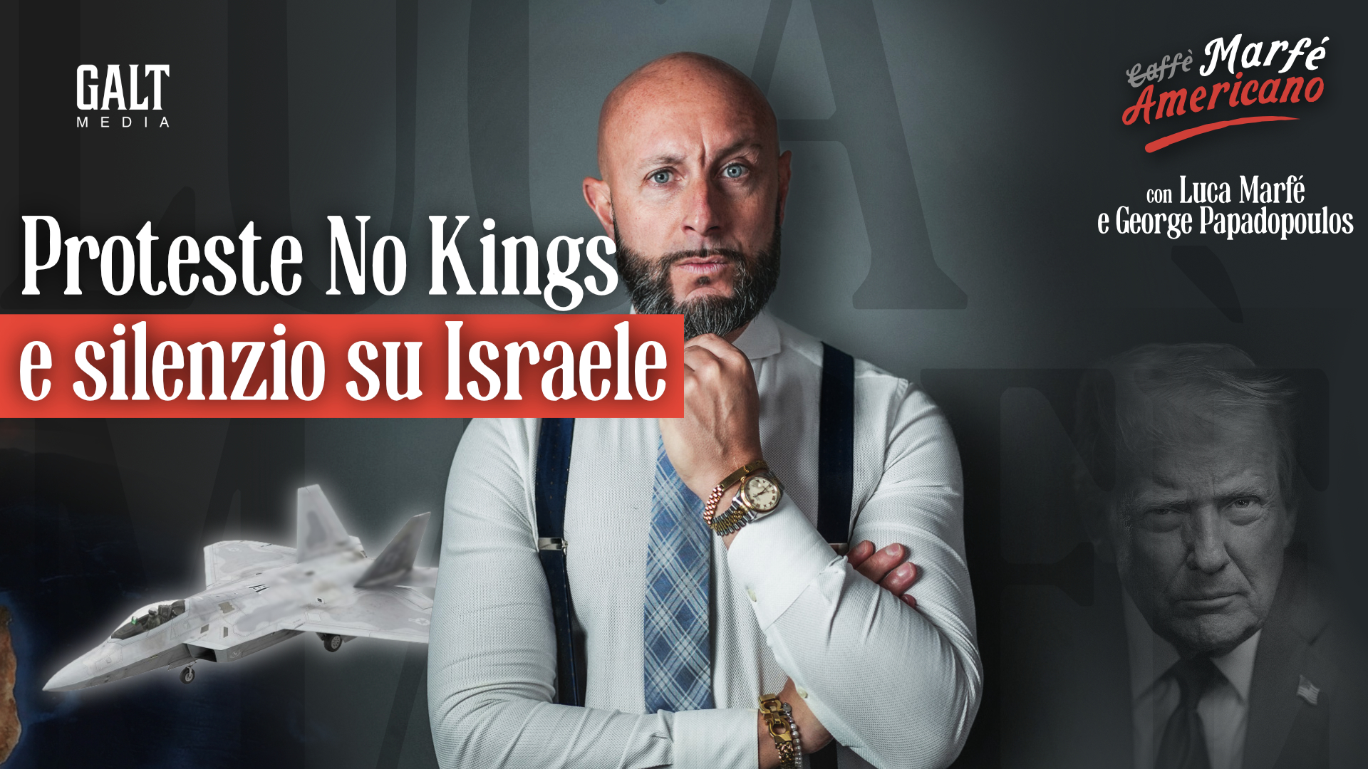 Proteste No Kings e silenzio su Israele | Marfé Americano Ep.